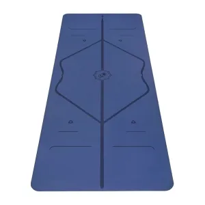 Mat de yoga premium color azul con textura antideslizante disponible en Ambara Yoga